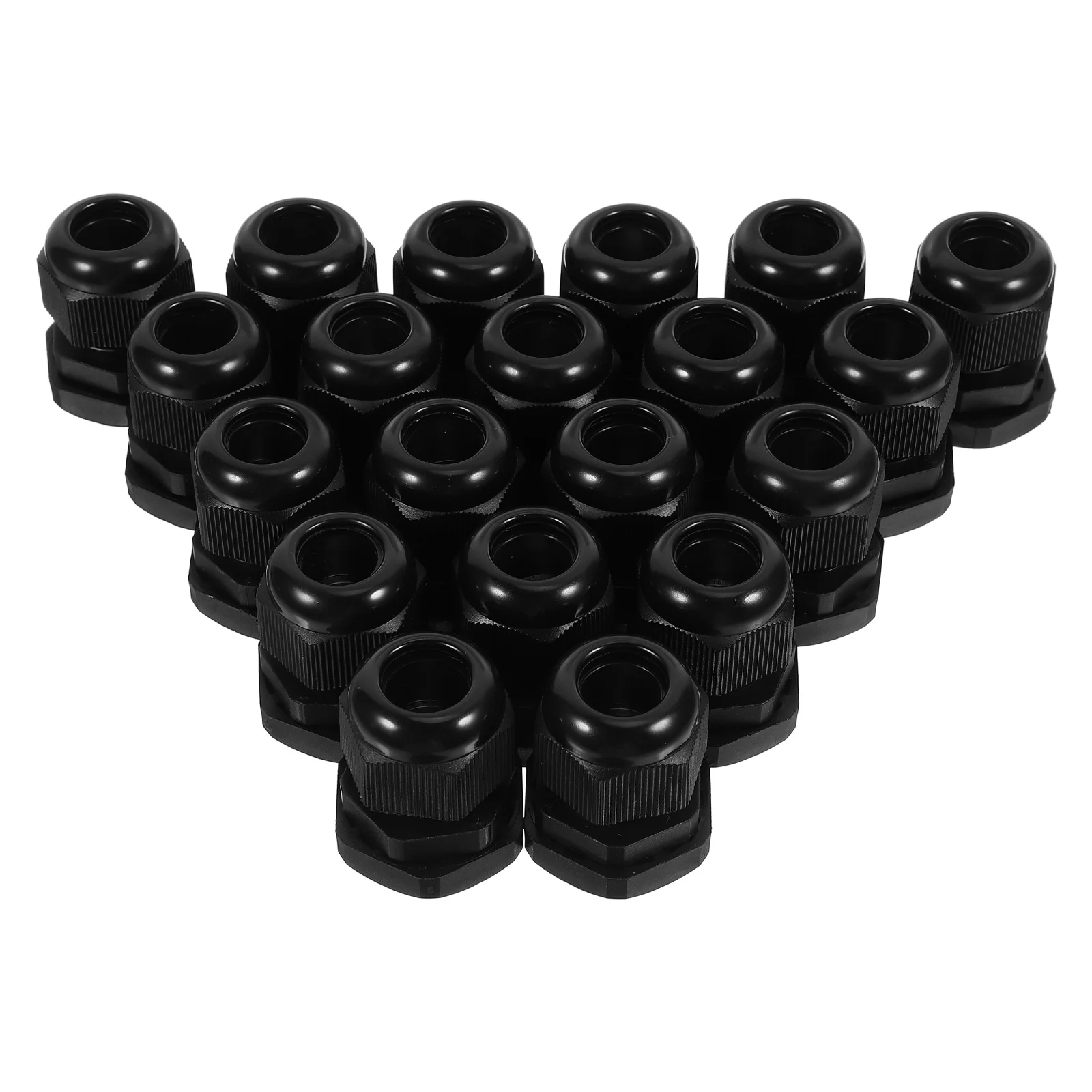 

20Pcs Nylon Wire Connectors Cable Glands Joints Adjustable Cord Grip Cable Protector for High-Temperature Resistance Easy