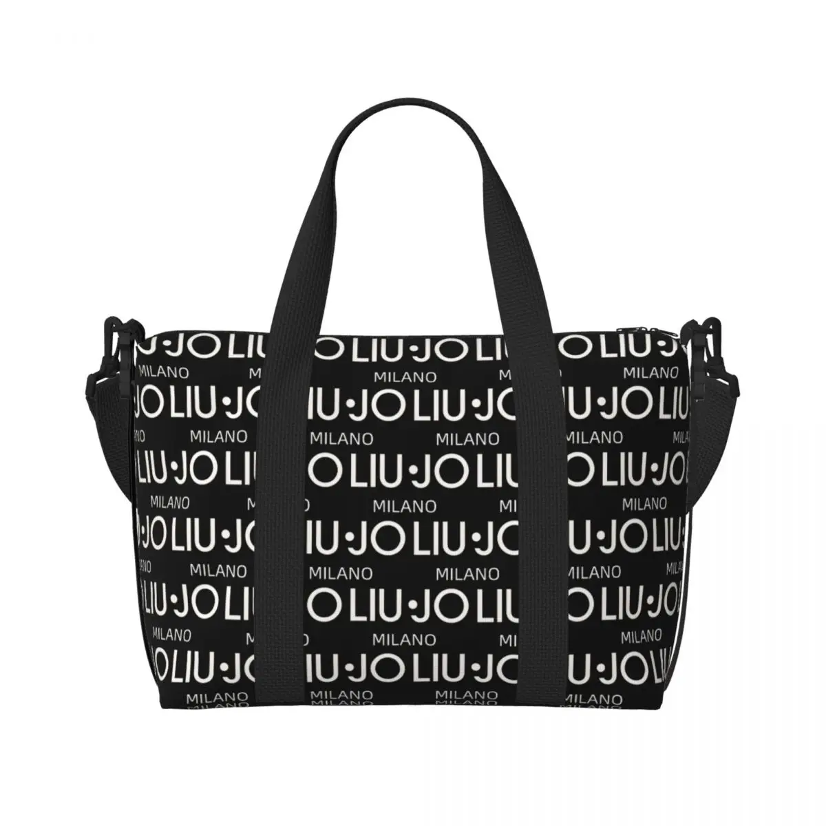 Custom Fashion Brand Liu Jo Beach Tote Bag for Women Extra Large Gym Carry On Travel Shopping Bags