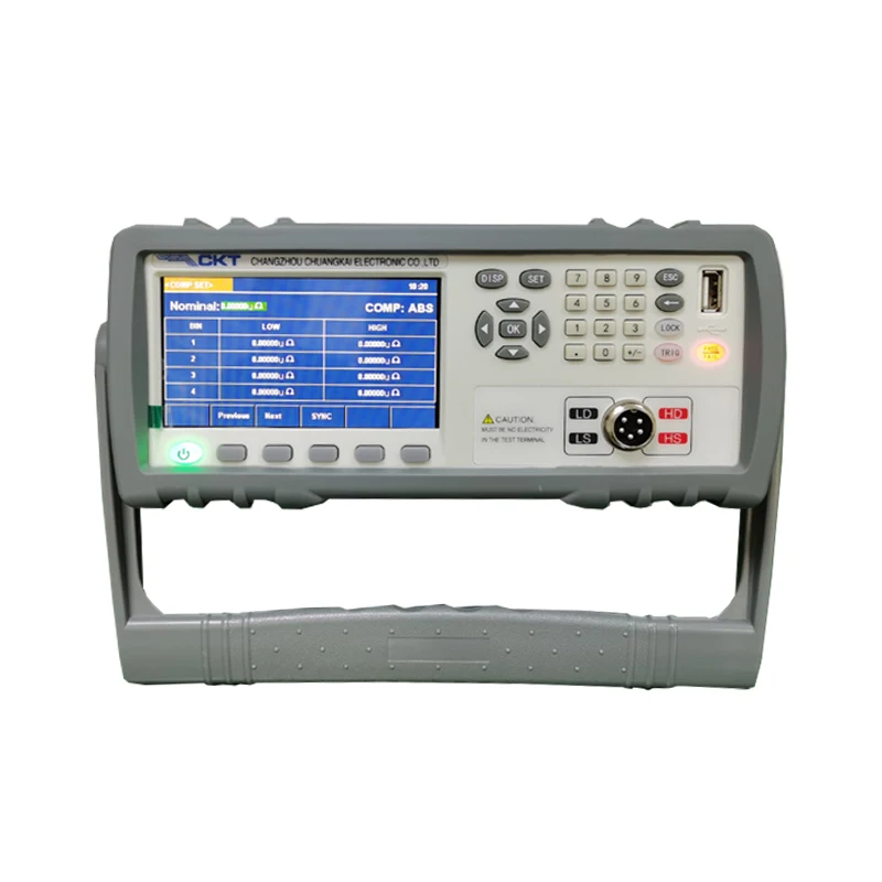 Chuangkai CKT517A Series Multi-channel DC Resistance Meter Milliohm Tester CKT517-4H CKT517A-8H  CKT517A-16H