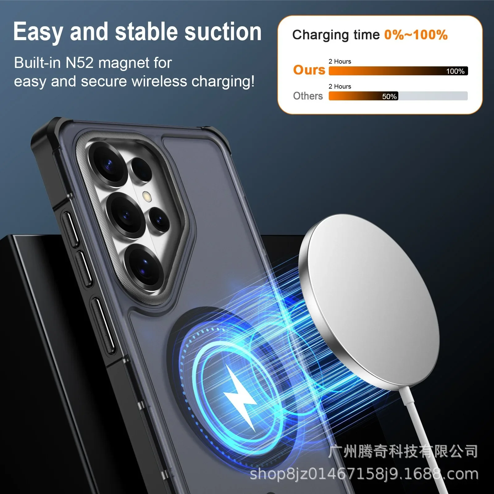 Rugged Hybrid Armor OTT-BOX Case For Samsung S26 FE Ultra S25 S24 Plus A57 A37 A17 A07 For Magsafe Anti-drop Protect Phone Cover view 4