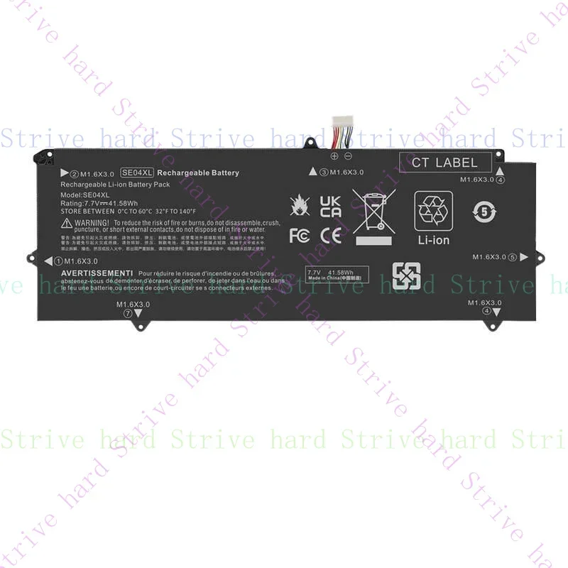 

Новое поступление, аккумулятор SE04XL для HP Pro X2 612 G2 860724-2B1 HSTNN-DB7Q 860724-281