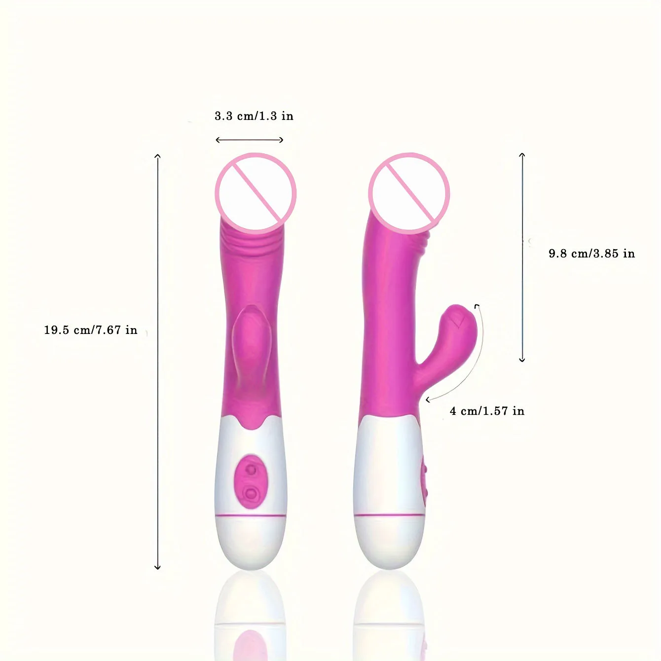 1 pc G-spot Vibrating Stimulator, 30 Vibration Patterns Dildo, Adult Sex Toys, Masturbation Sexy Toys (Without Battery) image 6