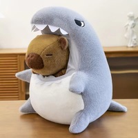 30cm 40cm Cute Capybara Peripheral Plush Doll Capibara Plush Doll Giant Kawaii Stuffed Animal Doll Children Birthday Gift Toy ﻿