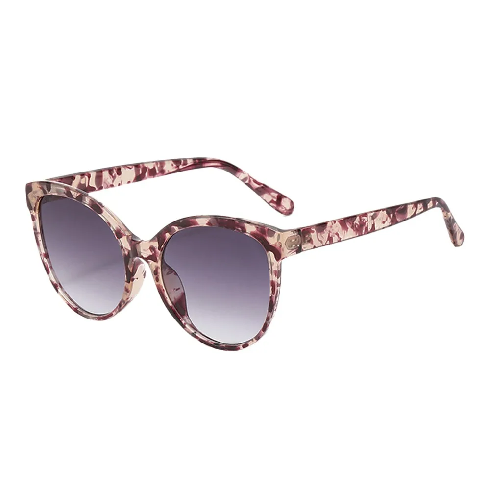 

Summer UV400 Protection Women Sunglasses Casual PC Driving Glasses Retro Round Frame Sunglasses Outdoor Street