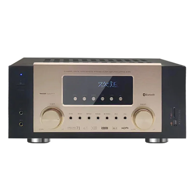 High Fidelity Bluetooth Power Player Home Fever Karaoke Professional High Power HIFI Audio 7.1 Home Theater Power Amplifier