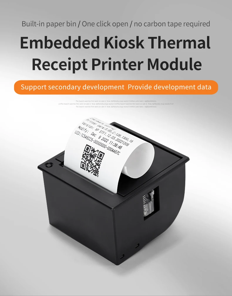 EM5823 58mm Embedded thermal receipt printing module dont need link with