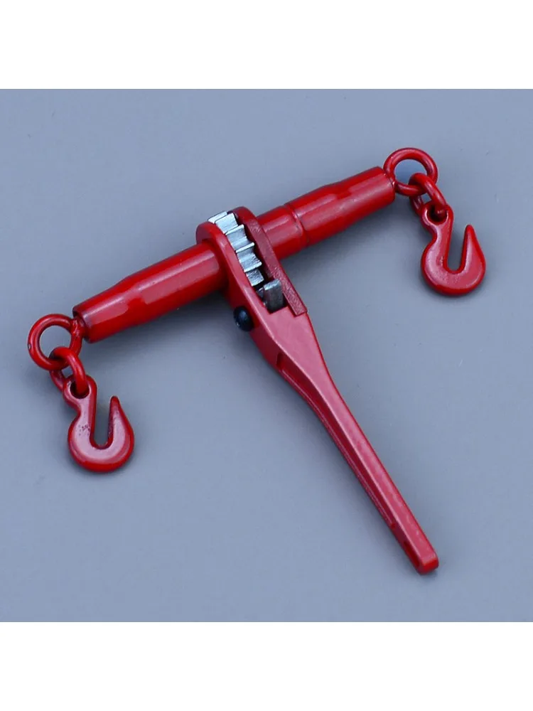 Metaal Gesimuleerde Stalen Kettingspanner Veilige Ketting 1/14 RC Truck voor SCANIA Tamiya 770S R620 voor VOLVO ACTROS AROCS Auto - afbeelding 2
