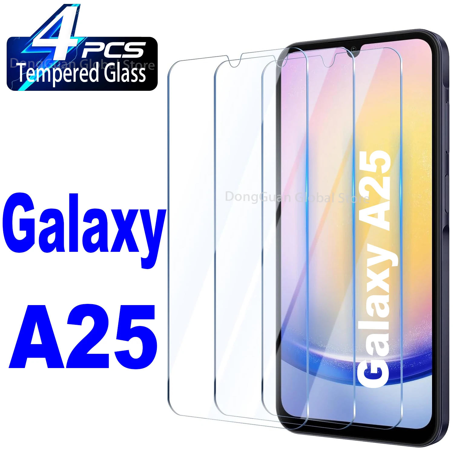 

2025 New For Samsung Galaxy A25 Screen Protector Tempered Glass