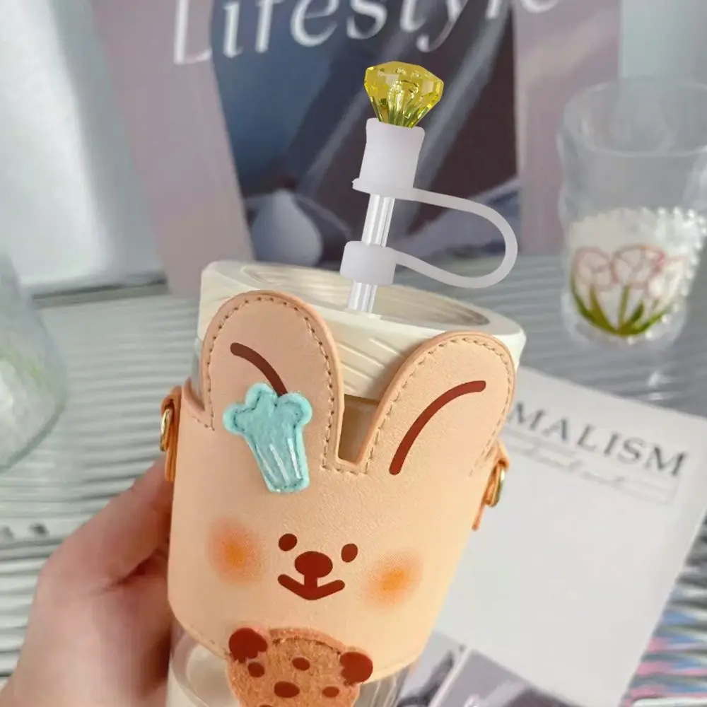 Creative Silicone Silicone Straw Plug Cup Accessories Diamond Shape Drinking Dust Cap Drinkware Reusable Straw Tips Cover Bottle