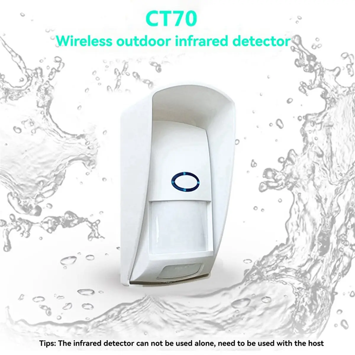 3X 433Mhz Wireless PIR Motion Sensor Alarm Animal Immune Infrared Detector Waterproof Outdoor Infrared Detector