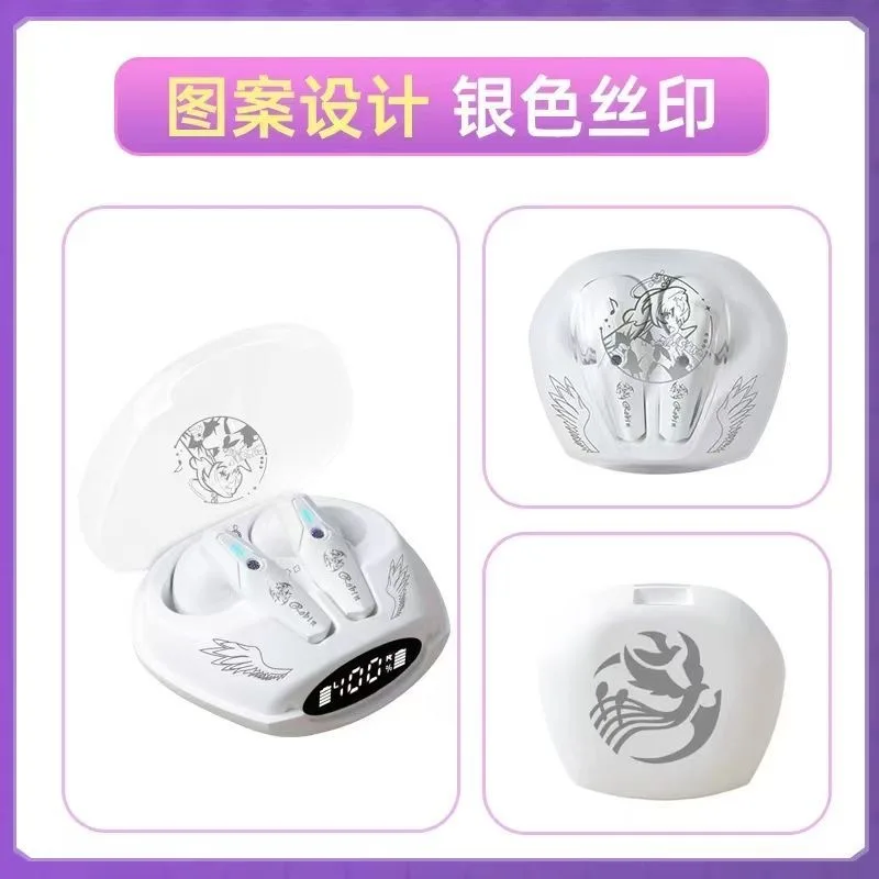 Robin Honkai：Star Rail Game Bluetooth Earphones Wireless in-ear Noise Reduction Long-lasting Battery Life Gaming Headset Gift view 5