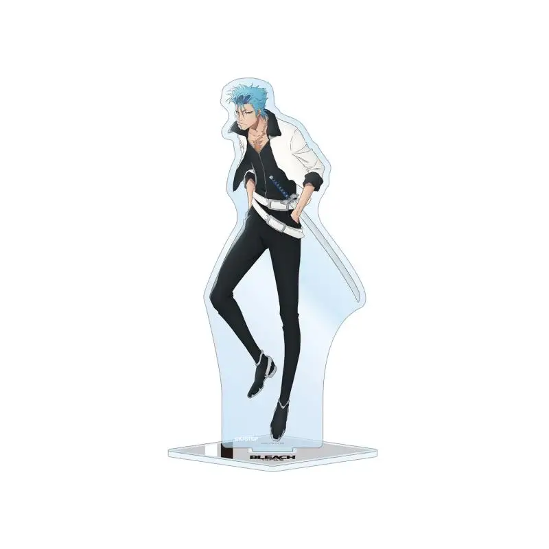 24Pcs Anime BLEACH Acrylic Stand Keychain Model Figure Cosplay Plate Holder Topper Birthday Fans Christmas Desk Decor Plate Gift