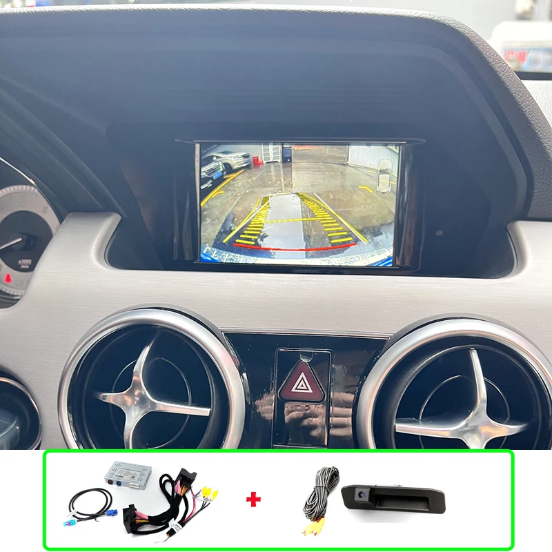 

Reverse camera For Mercedes Benz GLK200 GLK300 GLK350 X204 2013-2015 NTG4.5 4.7 system Rearview camera interface recoder module