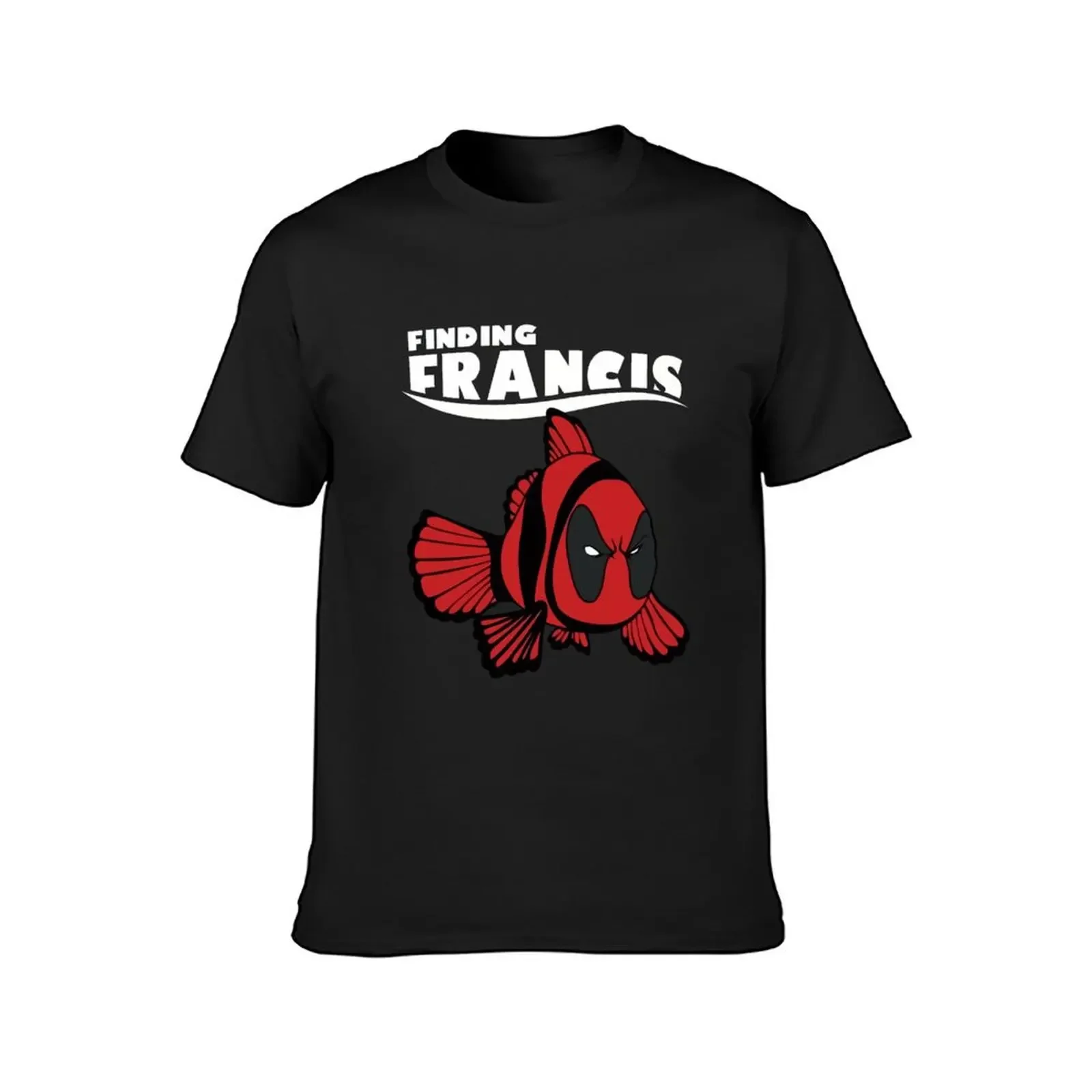 Crew Neck Finding-Francis T-Shirt plus size tops vintage clothes rapper graphic tees mens graphic t-shirts funny