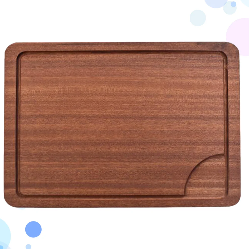 Plato de carne de madera de primera calidad, plato de cocina ecológico, soporte de comida para restaurante, plato de comida occidental, tablero de Pizza