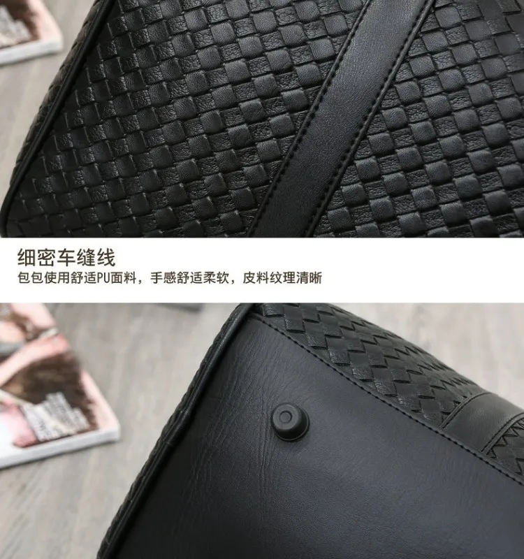 Men's and Women's Shoulder Luggage Bag Travel Bag Black Business Trip Bag Backpack Bag for Men Carry on Luggage