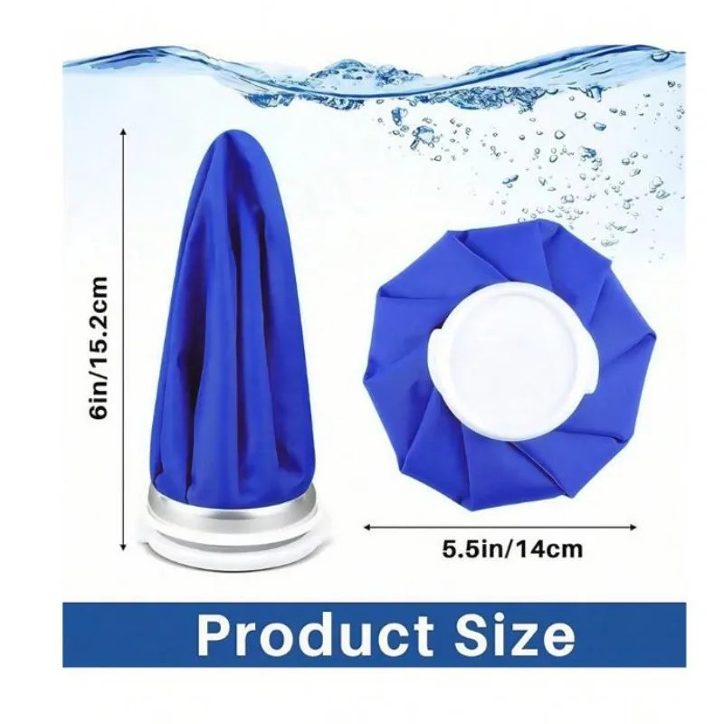 Hot Reusable cooling cold compress bag, ice pack, physical cold and heat therapy bag, and physical cooling cloth ice pack