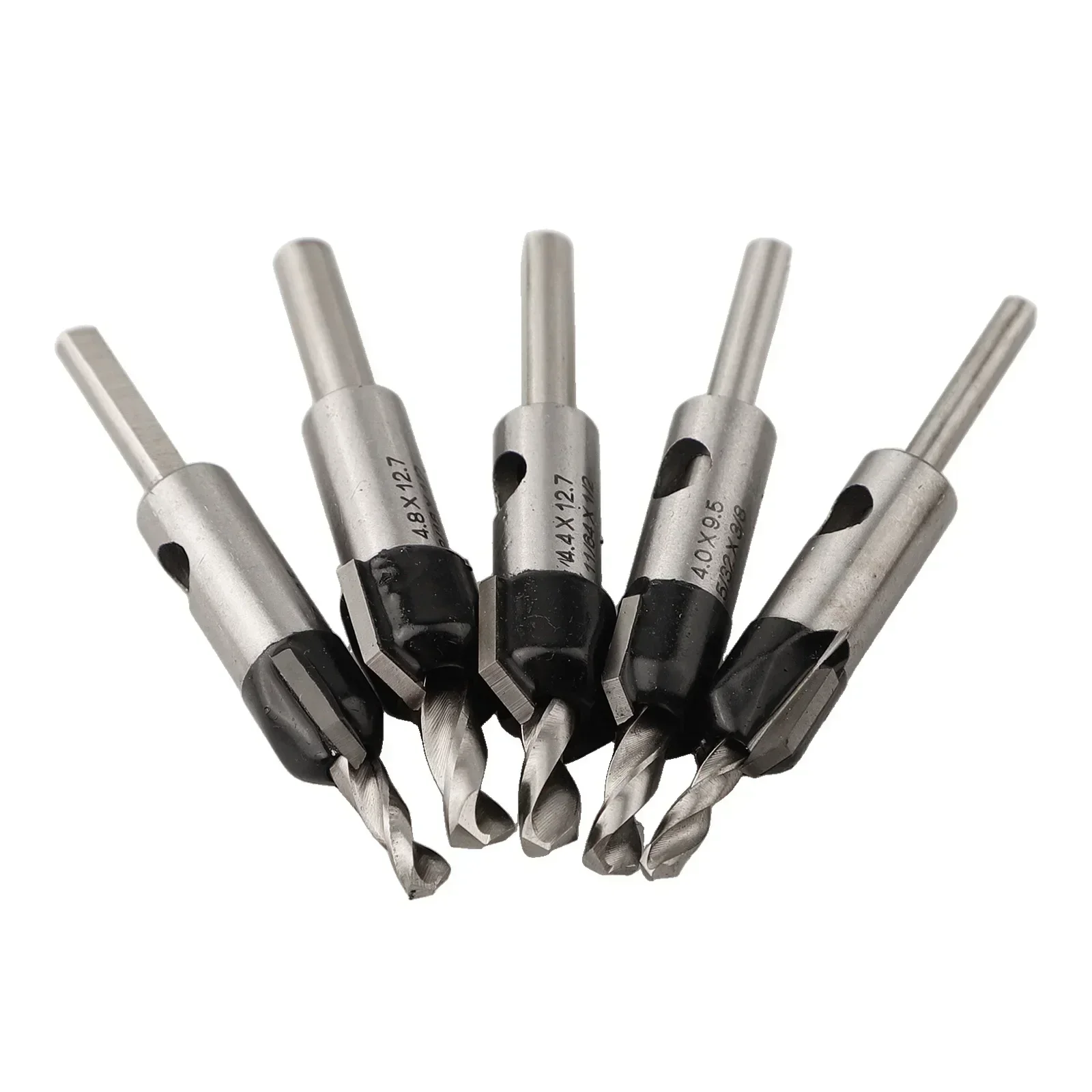 

Набор сверл с зенковкой для деревообработки, обустройство дома, 5, 32 x 3, 8, твердосплавные сверла с зенковкой, легко носить с собой