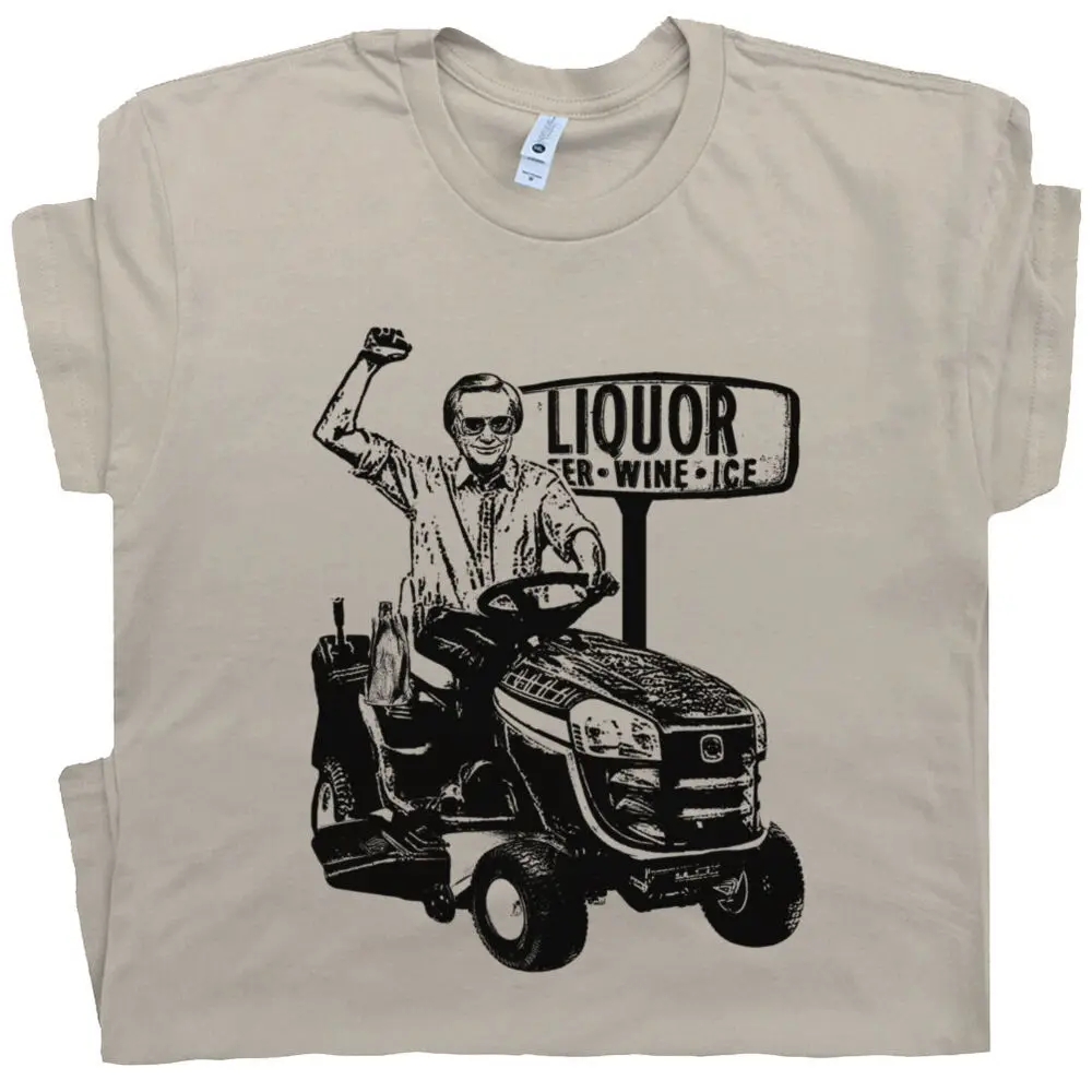 George Jones T Shirt Funny T Shirt Lawn Mower Cool Vintage Tractor Country Music  High Quality 100%Cotton Short Sleeve