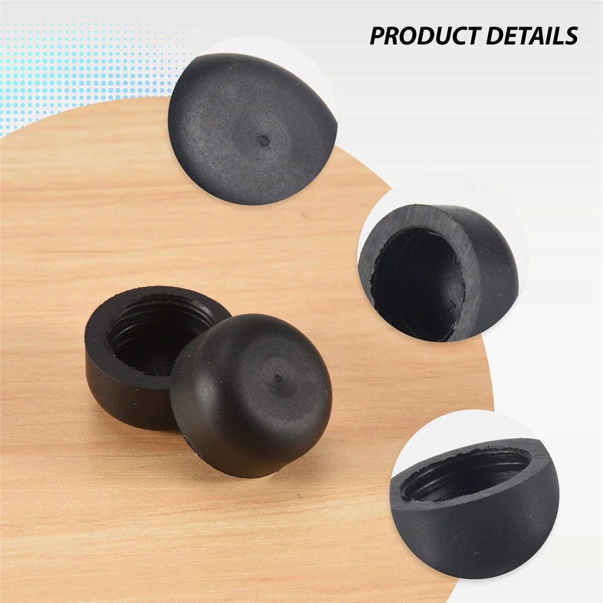 2Pcs Wiper Front Wiper Arm Nut Cover Cap Bolt for Accord Fit Jazz Odyssey Pilot 91611SDAA00