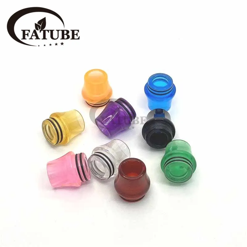 1 قطعة الراتنج 810 بالتنقيط تلميح ل TFV8/TFV12 خزان بالتنقيط موصل تلميح مخروط الفم