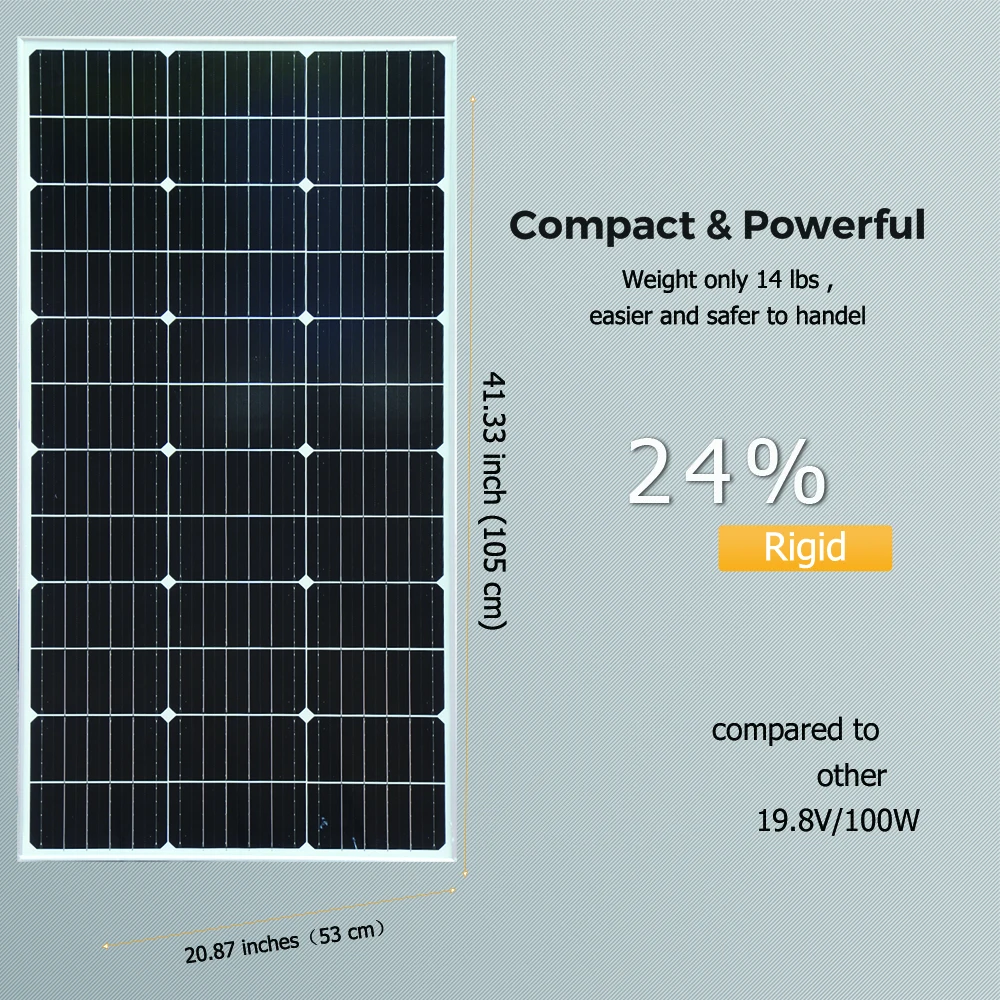 XINPUGUANG Glass Solar Panel Solar 1kw 1000W 500W 400W 200W 100W Photovoltaic Power Bank Battery Charger Camping tourism home