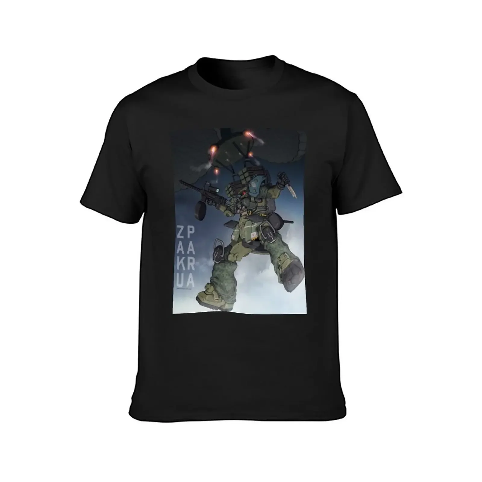 Zaku Para T-Shirt oversized t shirt tees summer top shirts graphic Men's t-shirt