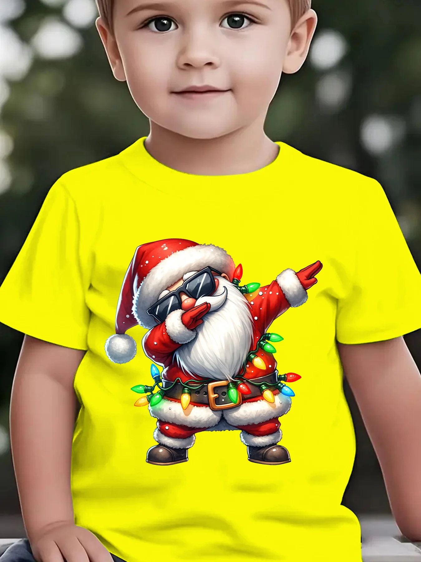CHRISTMAS Christmas Children's Fashion T-shirt 