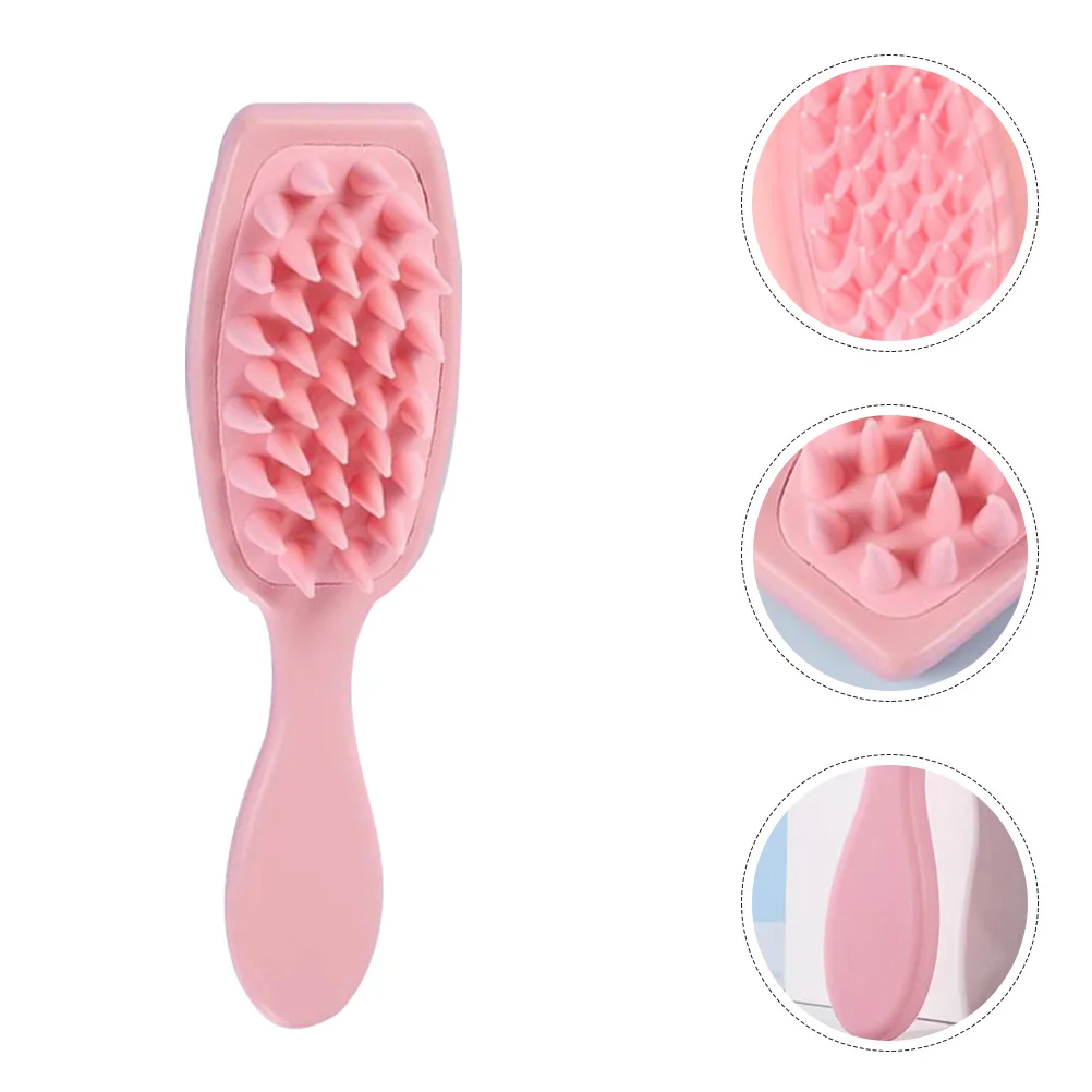 

Pet Bath Brush Silicone Multi Functional Dog Cat Grooming Massage Scrubber Bathing Tool Soft Comfortable Brush