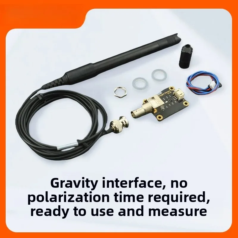 

Dissolved Oxygen Sensor Industrial Water Quality Monitoring Aquaculture Compatible with Arduino