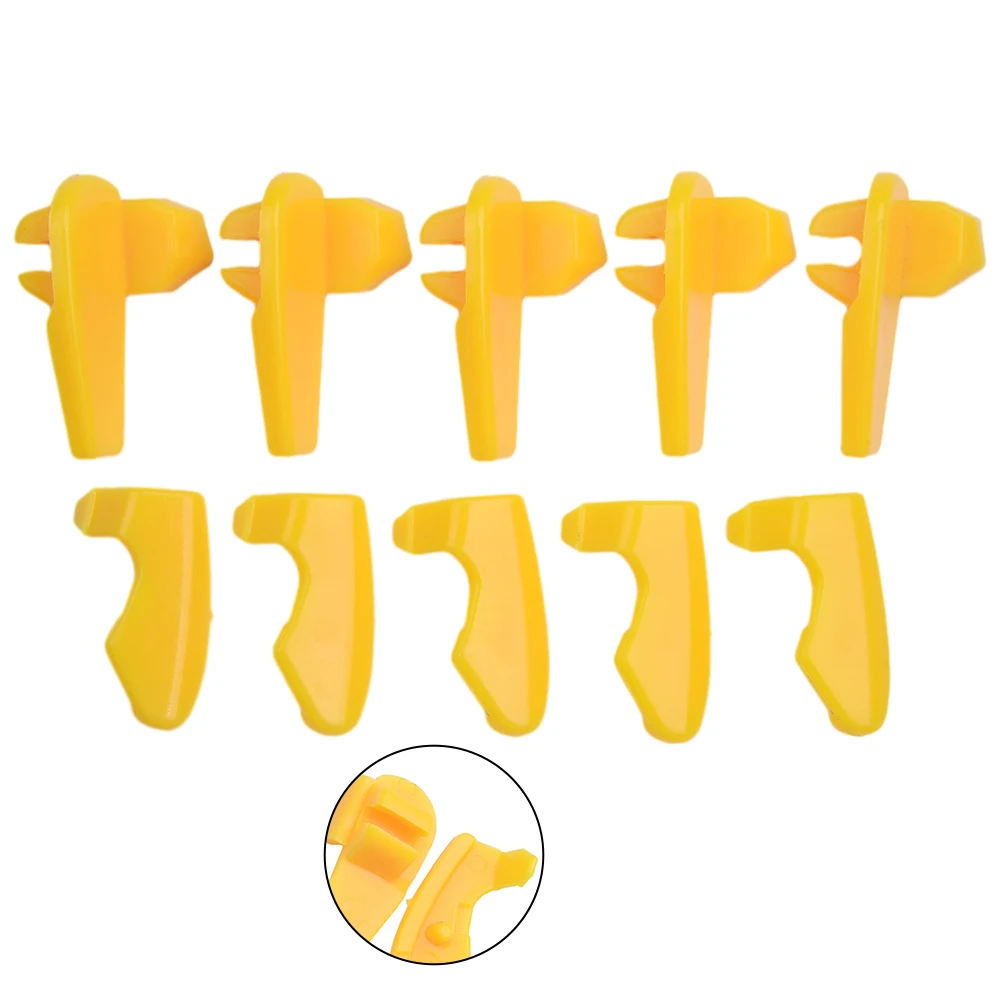 

Insert Rim Protector Tire Changer Motorcycle Heavy Duty Nylon Passenger Vehicle Yellow 10pcs Set ATV Bird Head Protectors