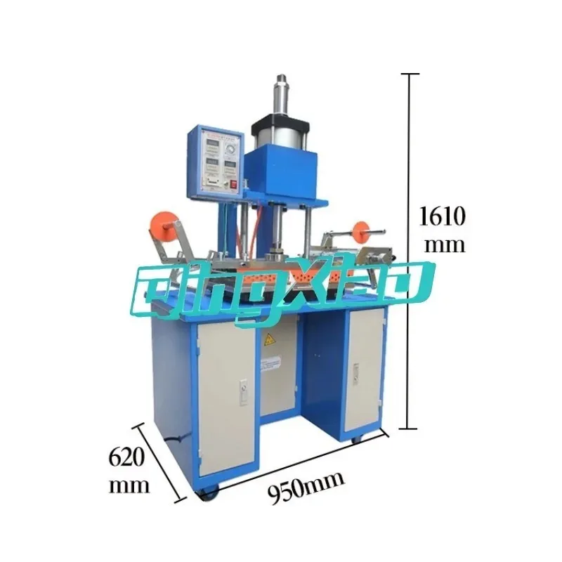 

Semi-automatic Pneumatic Hot Foil Stamping Machine Sign Business Card Creasing Leather Fabric Printing High Precision Stable New