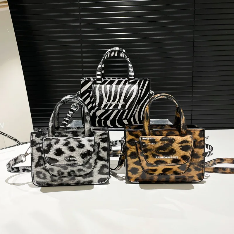 

Trend Versatile Luxury Retro Women's Bags Fashion Designer New Handbag Mini Leopard Print Shoulder Messenger Bag