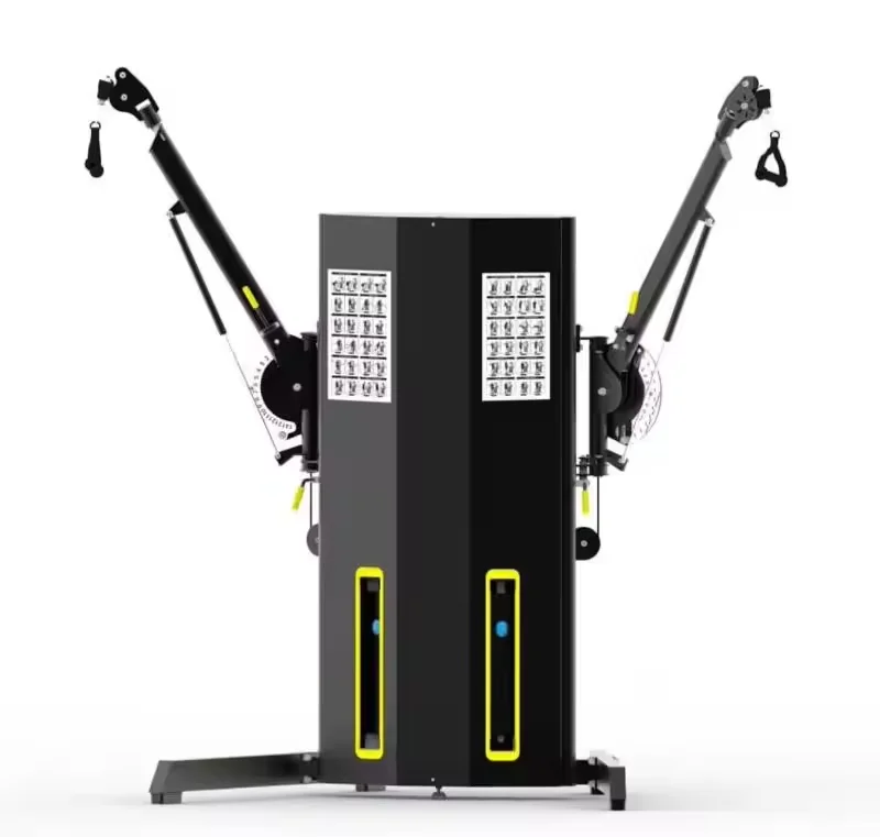 

Gym Bodybuilding Cable Crossover Dual Weight Stack Multi-Function Trainer With Dual Arm Exercise