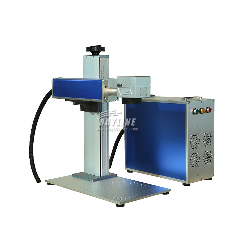 

High-speed Scanning Galvo 20w/30w/50w/70w/100w Fiber Laser Marking Machines Price Laser Marker on Metal Desktop Laser Marker