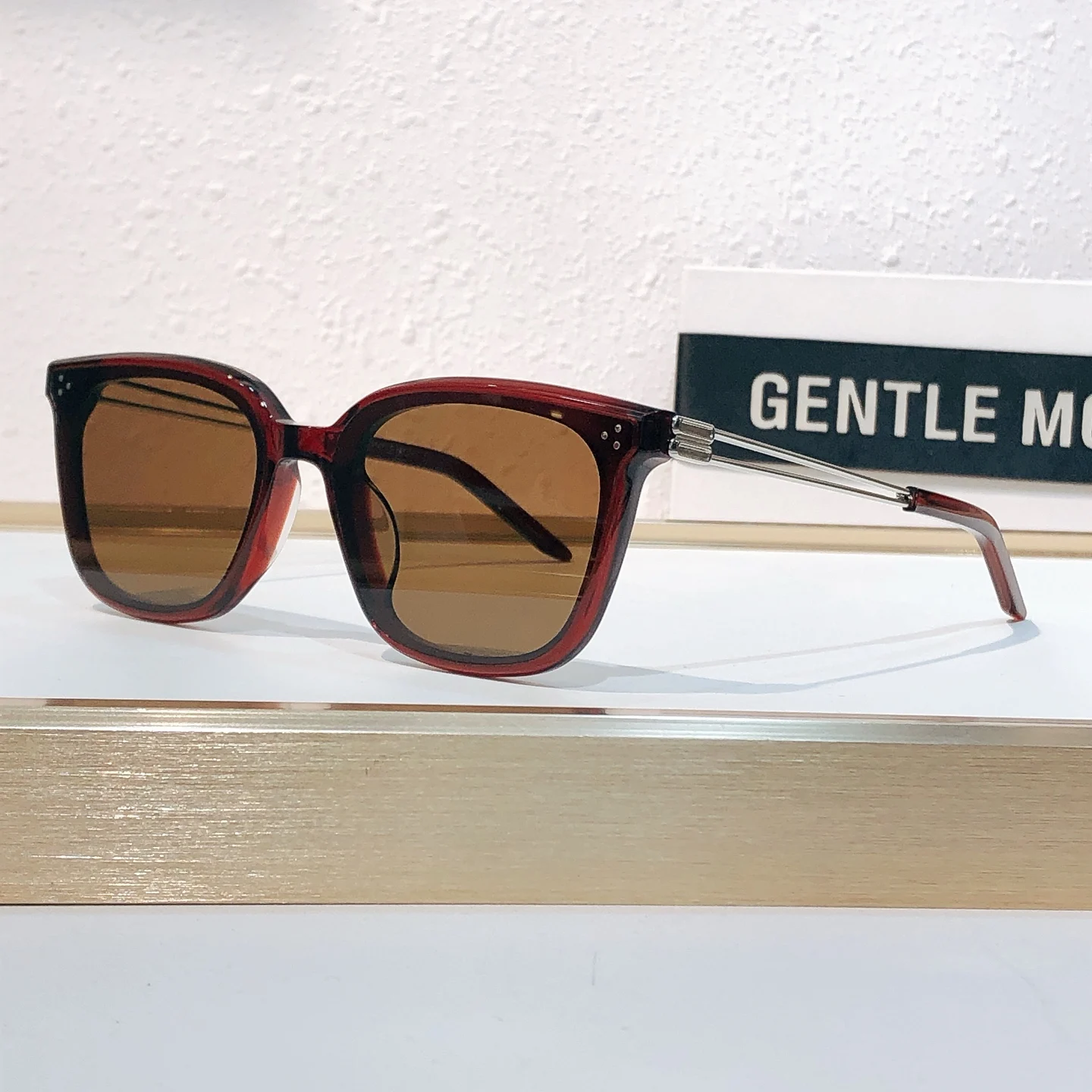 GENTLE MONSTER LOLOU Leisure Acetate Frame Square Sunglasses  display picture 3