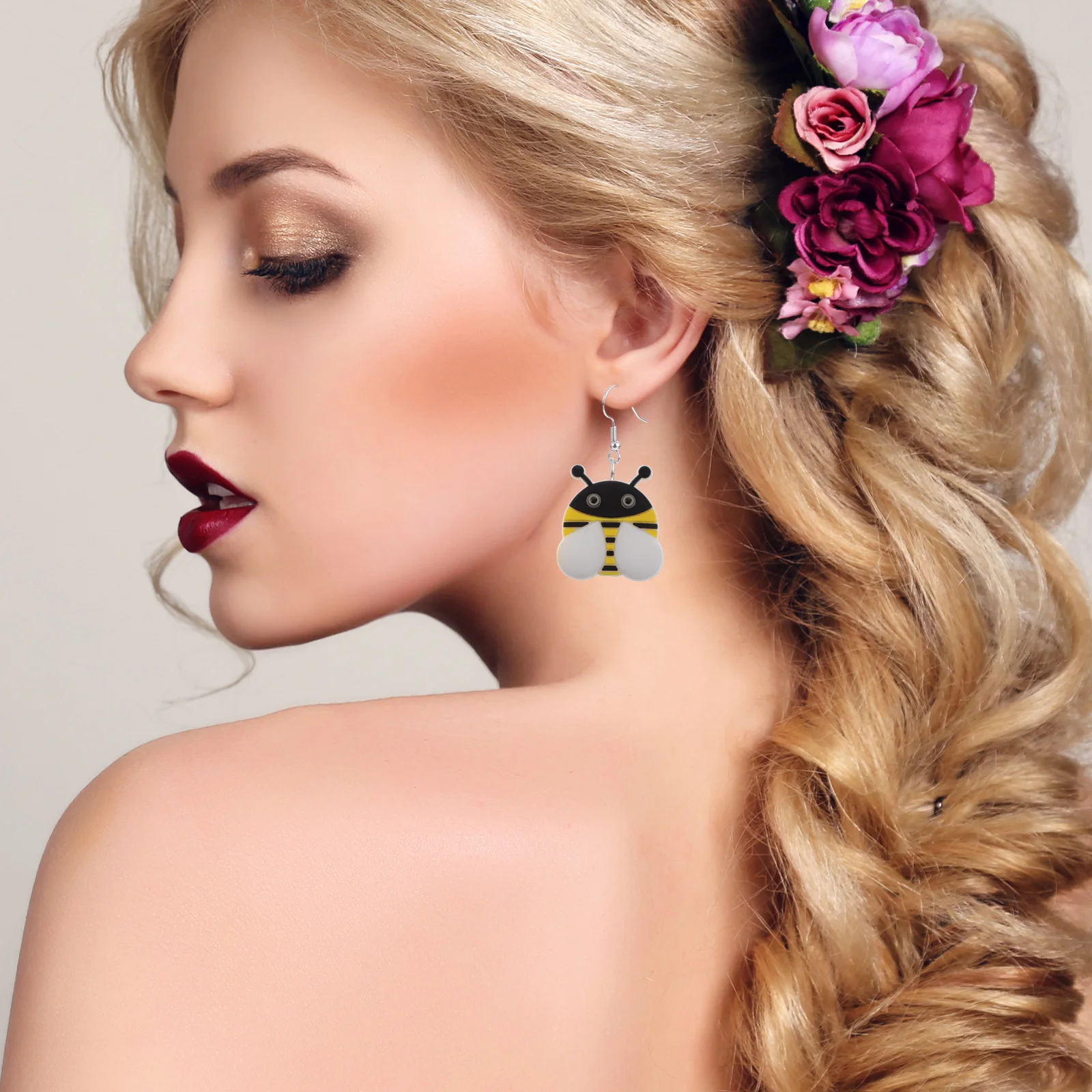 

70Pcs Silicone Beads Round Durable Large Hole DIY Craft Supplies Jewelry Making Beads for Pacifier Chains Spacer Bead