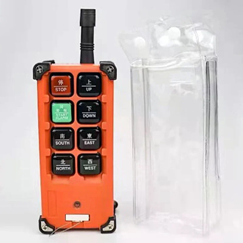 PVC Wireless Remote Control Transparent Protective Sleeve Dust Bag Industrial Crane Remote Control Handle Protective Sleeve