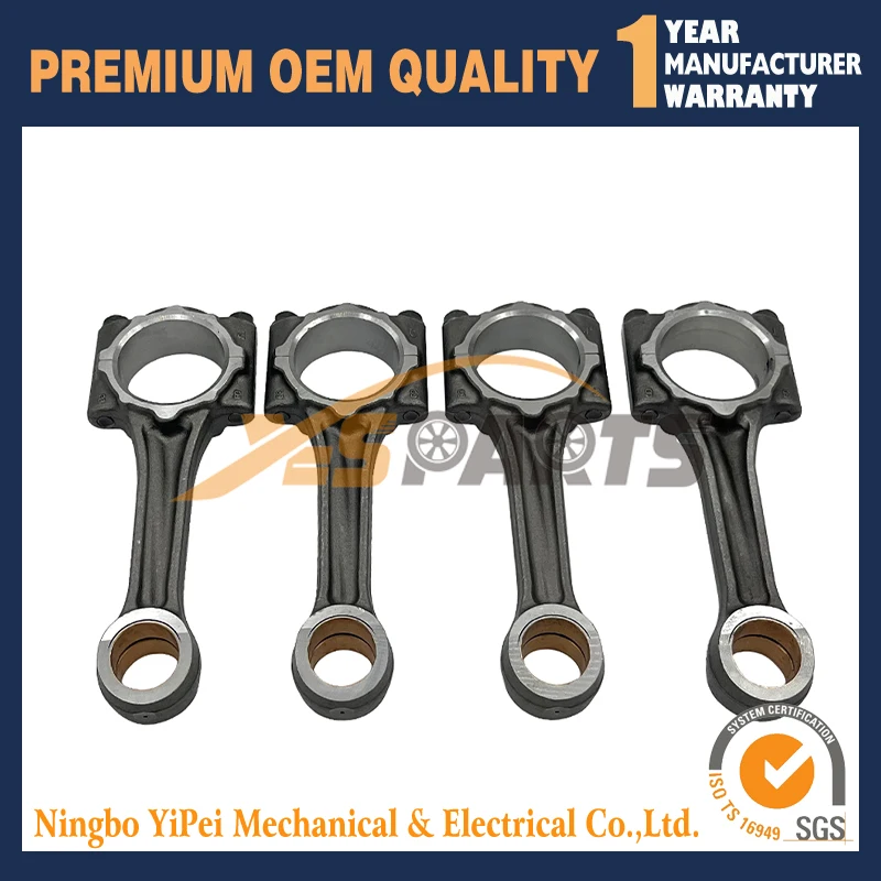 

4 pcs Connecting Rod 1J574-22014 for Kubota V3600