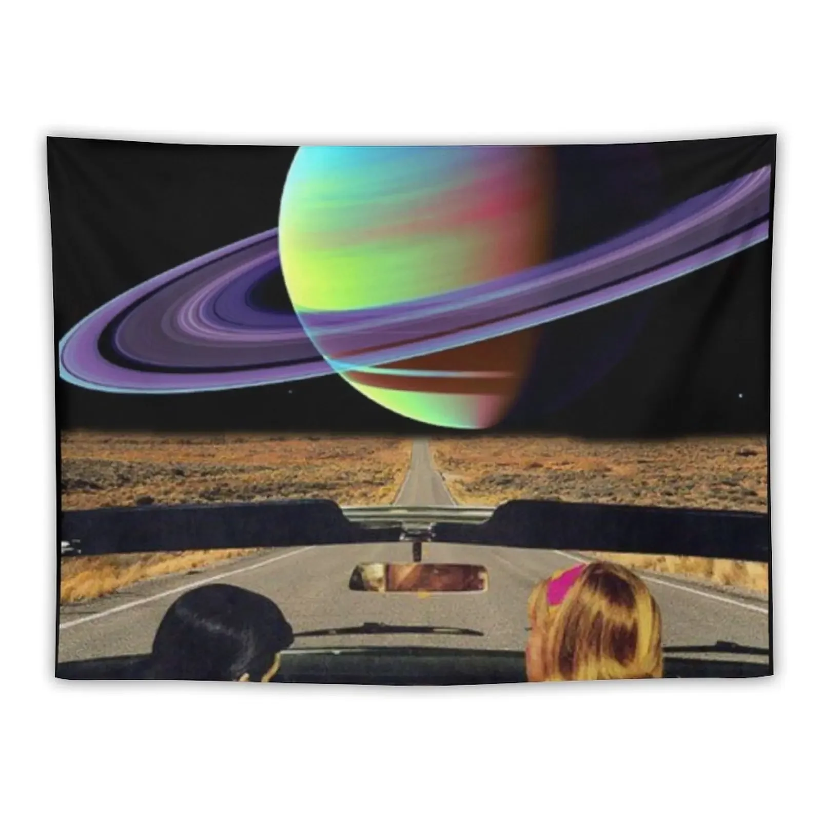 

Saturn Drive Through Tapestry Tapete For The Wall Wall Hangings Decoration Cute Room Decor Kawaii Room Decor Tapestry