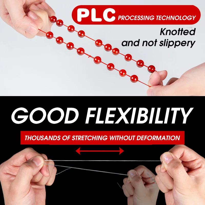 10M/Roll Crystal Elastic Crystal Beading Cord 1mm Diameter Stretch Thread String Bracelet Wires for Jewelry Making Cords Line