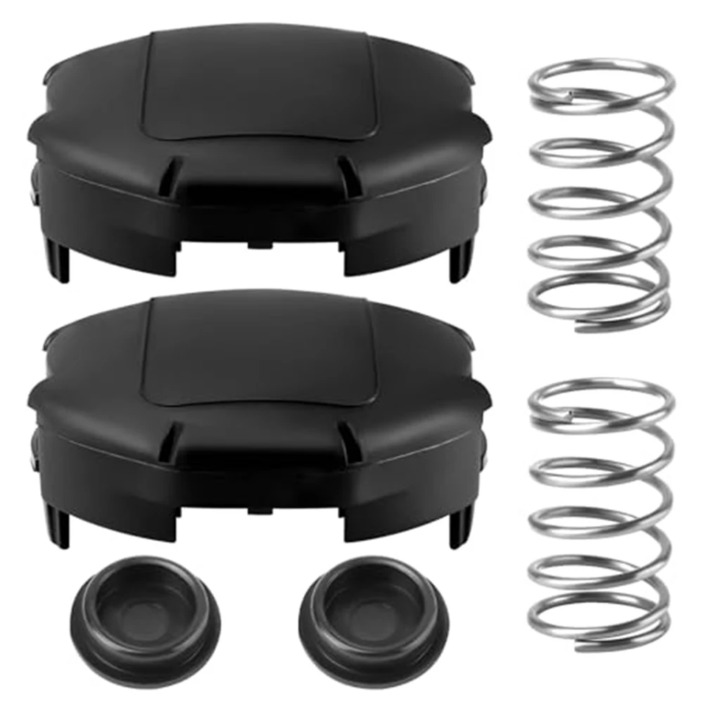For Speed Feed Cover Replacement for Trimmer Heads Includes 6/12/18 Piece Sets Springs Compatible with 225 Models