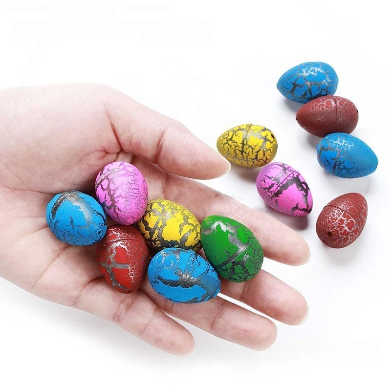 10/20 قطعة حزمة تزايد بيضة الديناصور تفقيس بيضة ديناصور صغيرة الكمامة اللعب الحيوان عملية تربية التعليمية تعليم مضحك لعبة ZYF