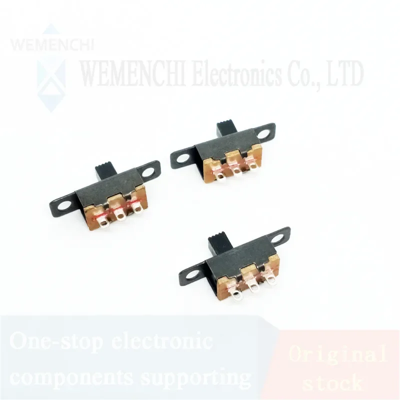 10PCS SS12F15 SS12F15VG4 G3G4G5G6G7 Toggle  3Pin 1P2T Slide  Handle High 3MM4MM5MM6MM7MM