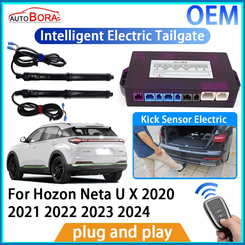 

ZhuCamX Intelligent Electric Tailgate Automatic Lifting Kit Remote Control Opener Trunk for Hozon Neta U X 2020~2024