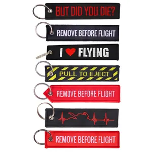 Embroidered Keychain for Men, Bijoux Key Chain, Cars Key Tag, Trinket Gift, New Fashion, Motorcycle 10 Main Sales Key Door - №9