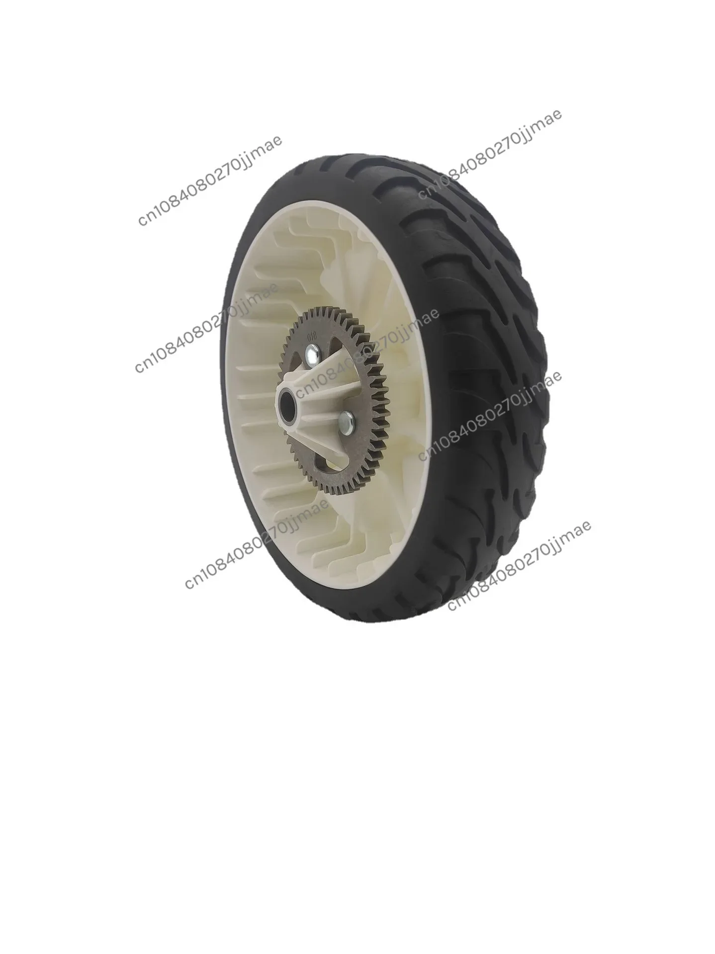 8-inch plastic wheels are suitable for lawn mower trolley wheel export products 3368156-1.