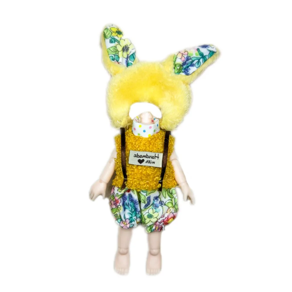 

Cute 16~17cm BJD Doll Clothes High Quality Handmade Doll Accessories Clothing DIY Adorable Dresses Suits for OB11, 1/12 Bjd
