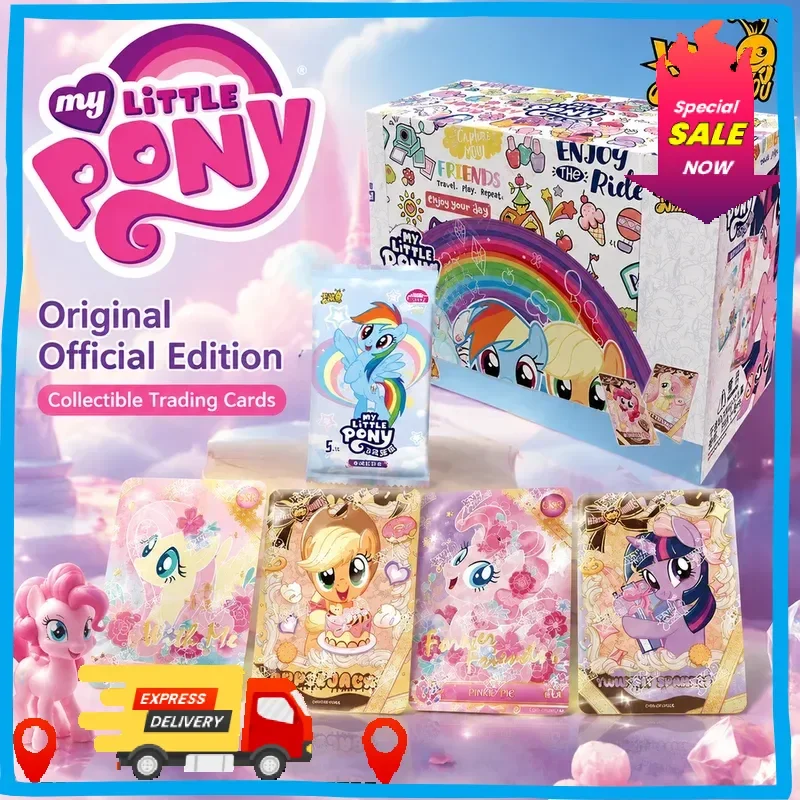 Kayou Original My Little Pony Trading Cards Rainbow Pack 4 Rare 3rd Huiyue Edition Out Of Print Limited Full Box Album