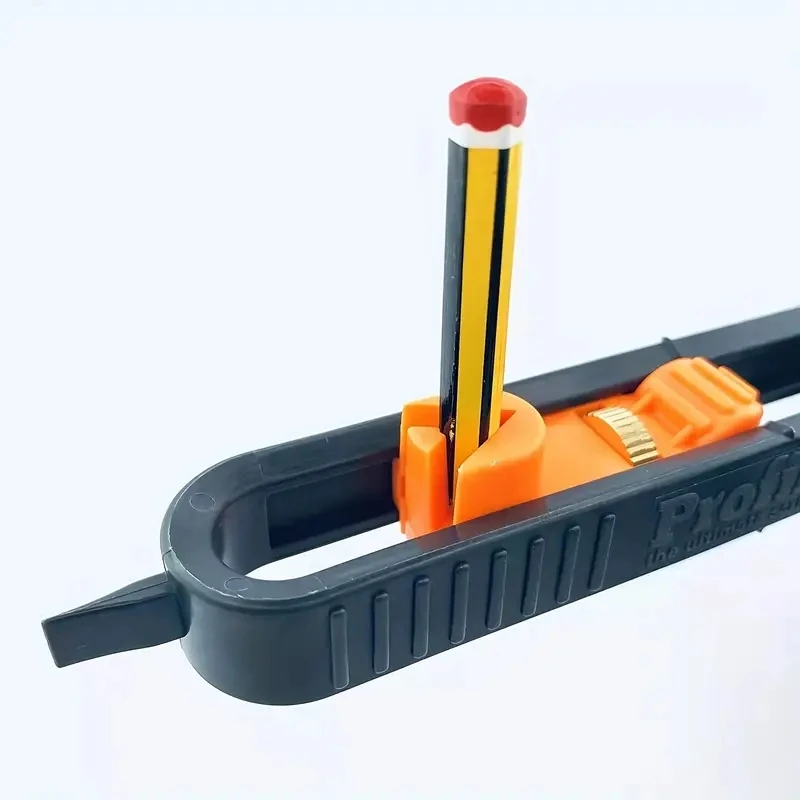 1PCS Precision Woodworking Scribing Tool -Adjustable Profile Gauge with Lock, Durable Design for DIY and Professional Crafting